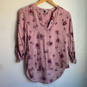 Pink Floral Top
